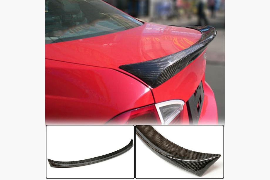 BMW 3 Series E90/E91 2005-2011 Aileron P-Style (pour E90, Carbone) Image