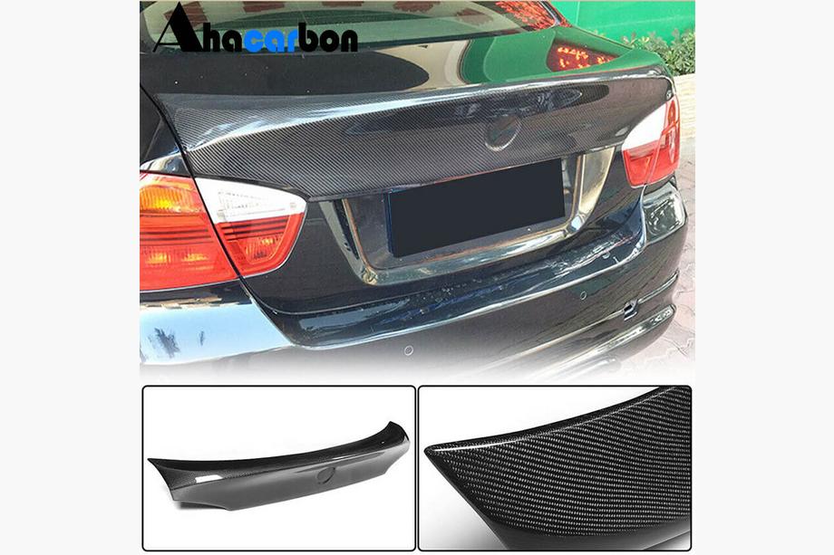 BMW 3 Series E90/E91 2005-2011 Aileron style CSL (pour E90 2005-2008, Carbone) Image