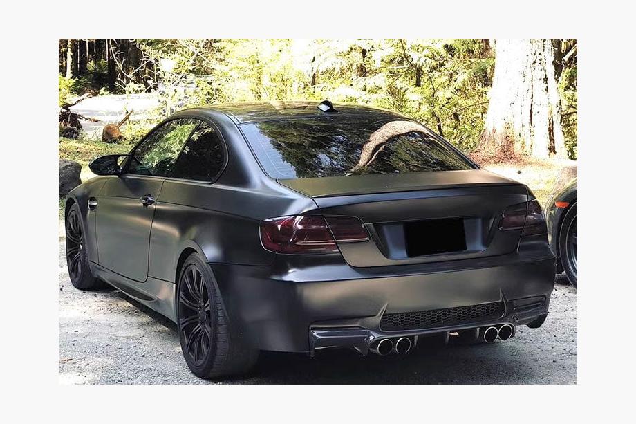 BMW 3 Series E90/E91 2005-2011 Aileron de coffre Carbone V7 (SD) Photo 4
