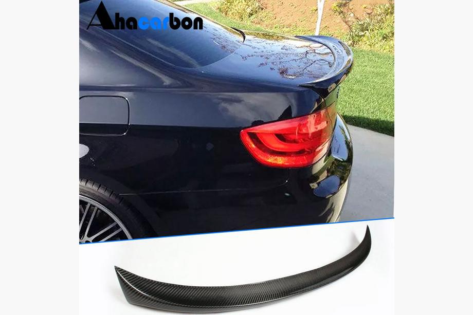 BMW 3 Series E92/E93 2006–2013 Aileron P-Style (pour E92, Carbone) Image