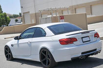 BMW 3 Series E90/E91 2005-2011 Spoiler de coffre Carbon V2 (Cabriolet) photo 3