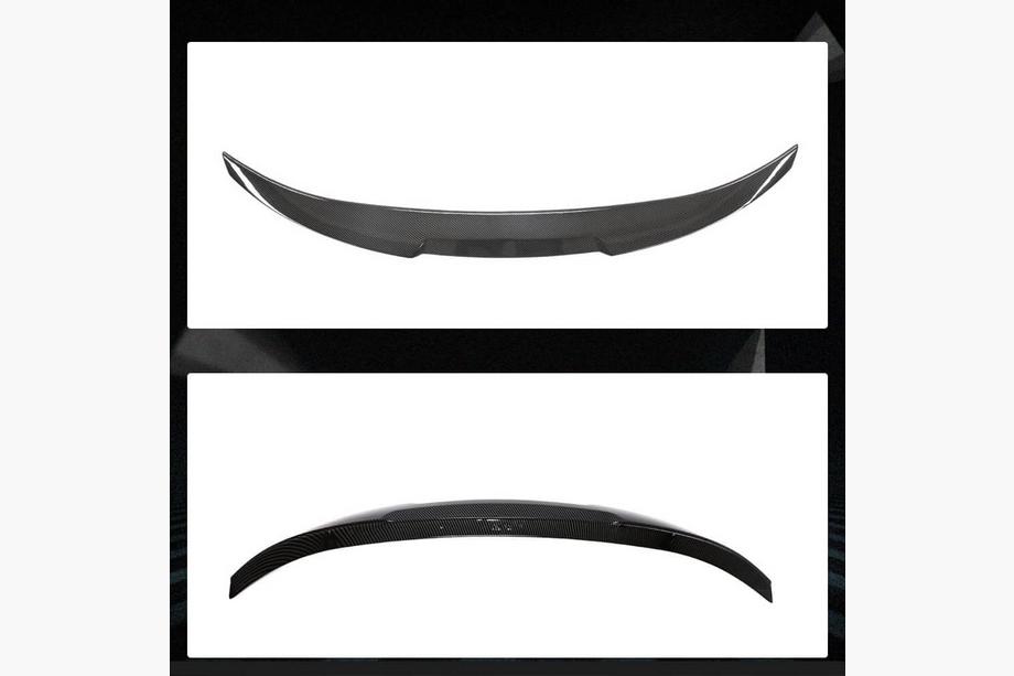 BMW 3 Series F30/F31 2012-2019 Aileron de coffre Carbon Look ABS (SD) Photo 2