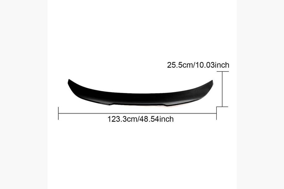 BMW 3 Series F30/F31 2012-2019 Aileron PSM-Style V1 (pour F30/F80, Carbone) Photo 6