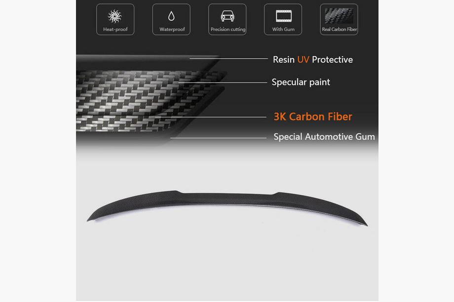BMW 3 Series F30/F31 2012-2019 Aileron de coffre FRP V11 (SD) Photo 7
