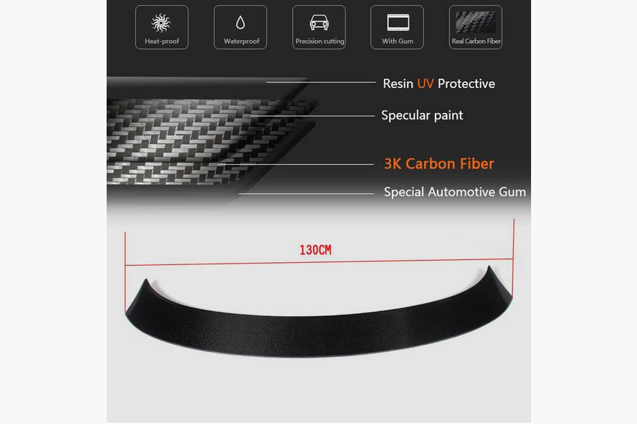 BMW 3 Series F34 2013–2020 Aileron V2 (pour F34, Carbone) Photo 5