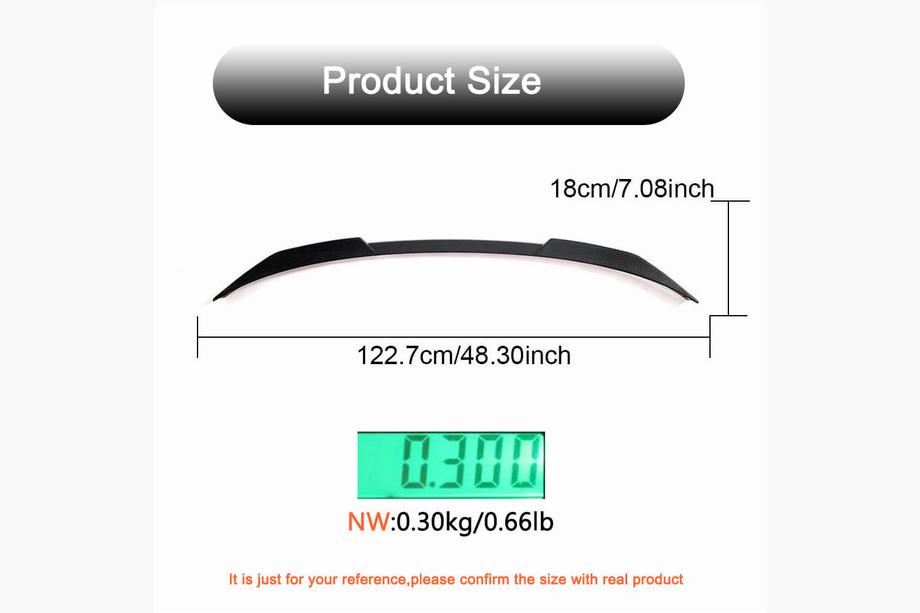 BMW 3 Series G20/G21 2018- Aileron M3-Style (pour G20/G80, Carbone) Photo 7