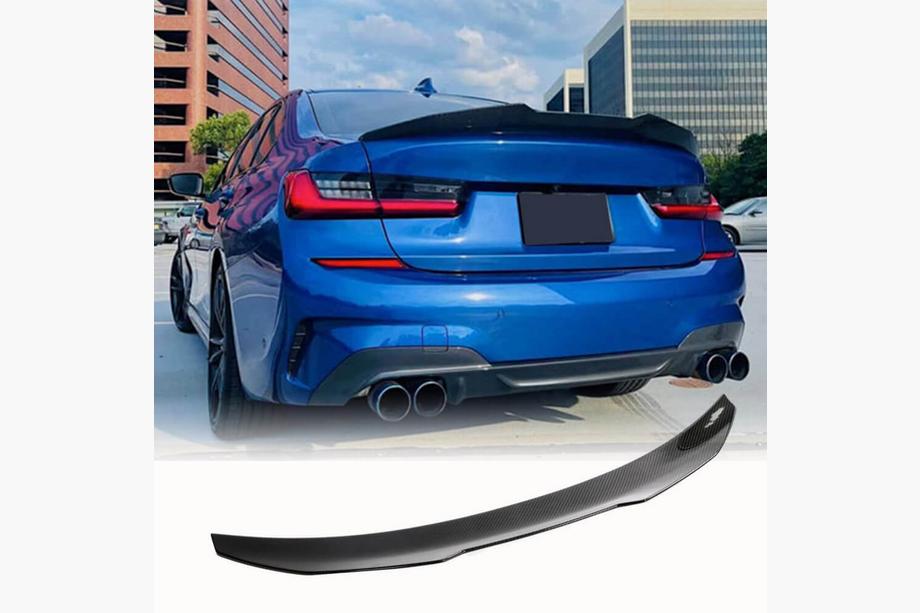 BMW 3 Series G20/G21 2018- Aileron de coffre Carbone sec V10 (SD) Photo 1