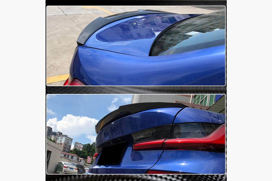 BMW 3 Series G20/G21 2018- Aileron M4-Style V1 (pour G20/G80, Carbone) Photo 4