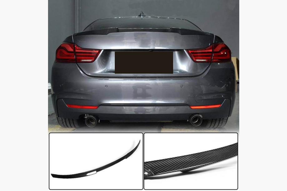 BMW 4 Series F32/F33/F36 2012-2020 Aileron V7 (pour F32, Carbone) Photo 1