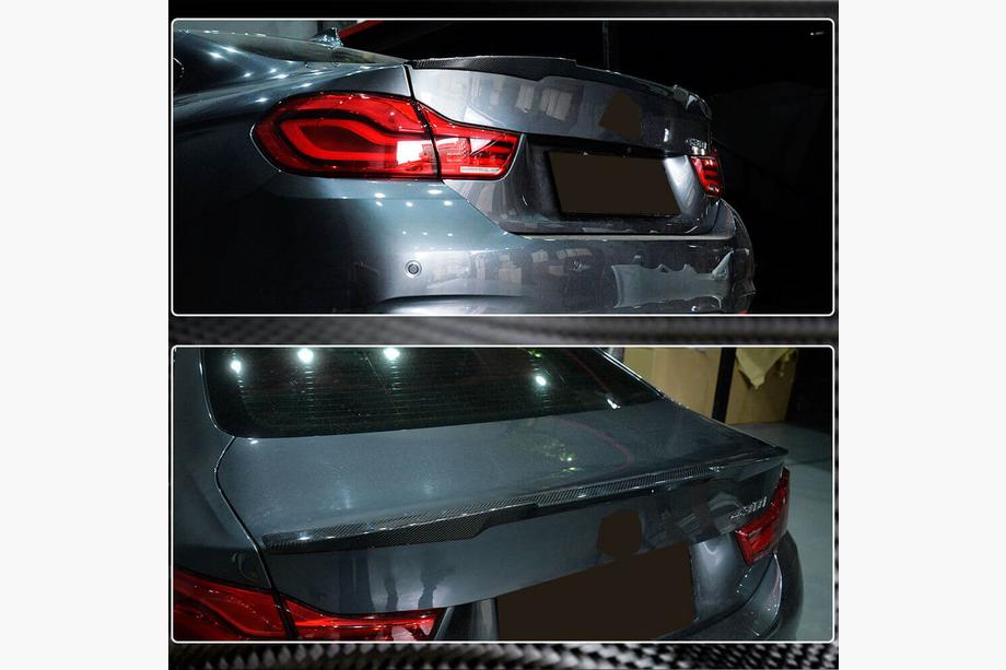 BMW 4 Series F32/F33/F36 2012-2020 Aileron V7 (pour F32, Carbone) Photo 3