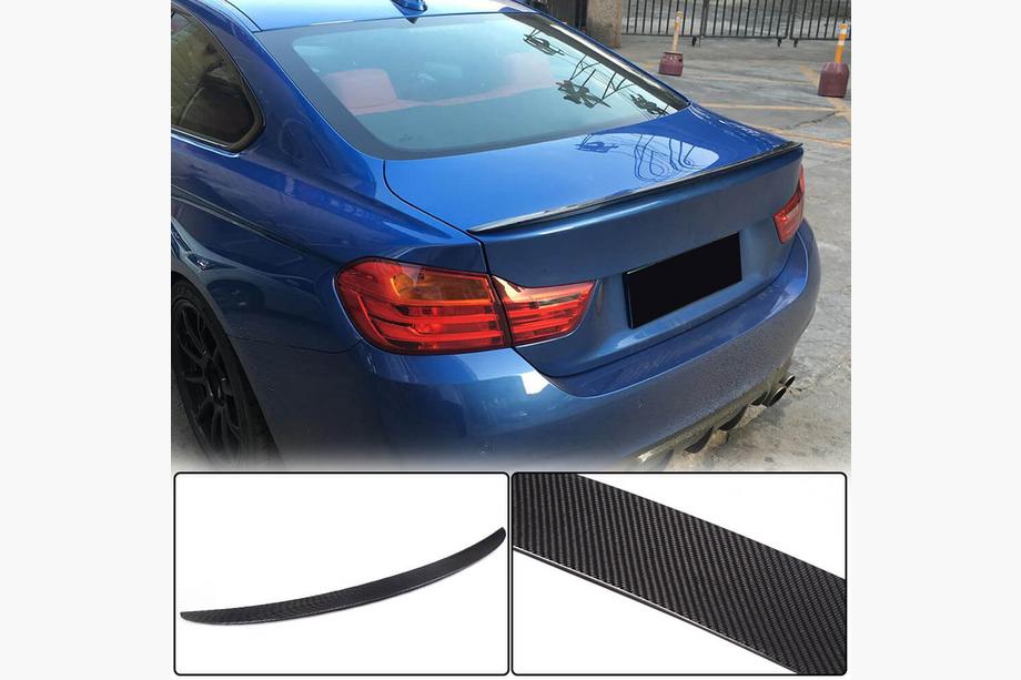 BMW 4 Series F32/F33/F36 2012-2020 Aileron V8 (pour F32, Carbone) Photo 1