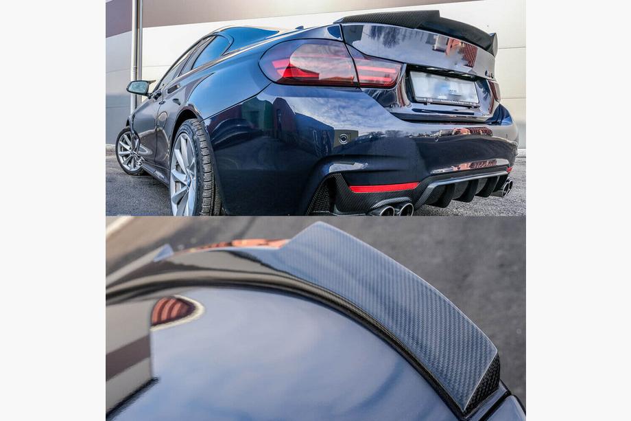 BMW 4 Series F32/F33/F36 2012-2020 Aileron style M4 (pour F32, carbone) Photo 3