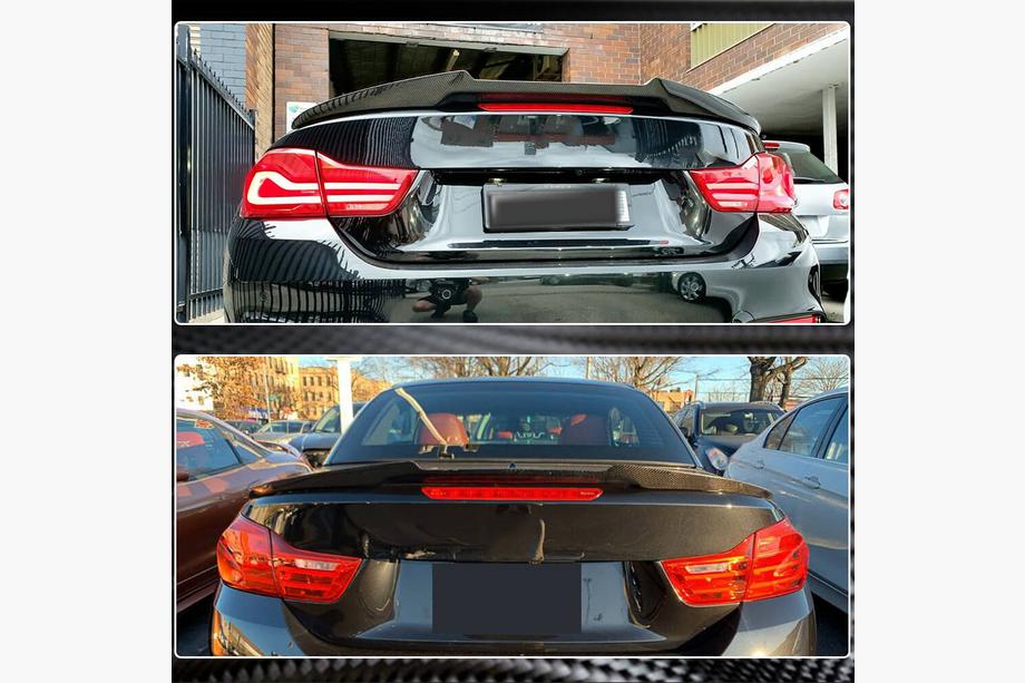 BMW 4 Series F32/F33/F36 2012-2020 Aileron P-Style (pour F33/F83, Carbone) Photo 5