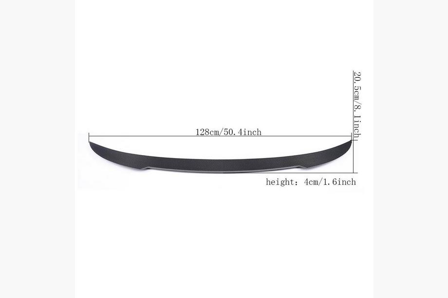 BMW 4 Series F32/F33/F36 2012-2020 Aileron V1 (pour F33/F83, Carbone) Photo 6