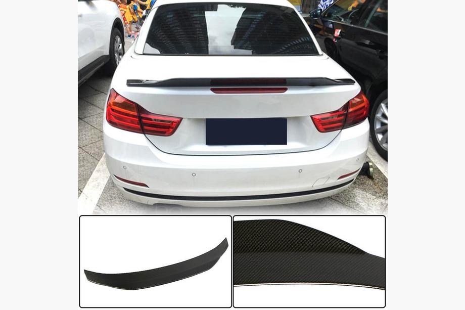 BMW 4 Series F32/F33/F36 2012-2020 Spoiler de coffre Carbon V2 (pour F36) Photo 1