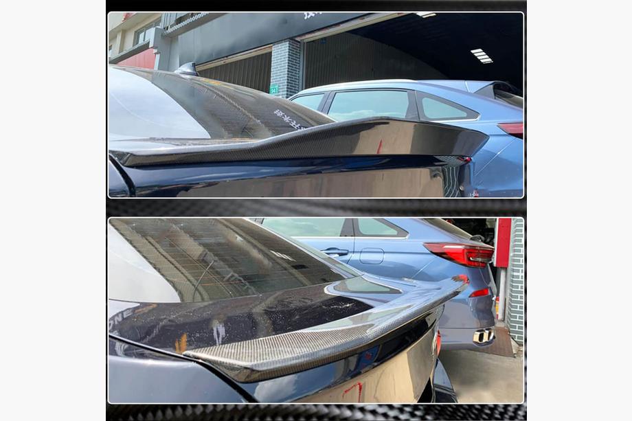 BMW 4 Series F32/F33/F36 2012-2020 Spoiler de coffre Carbon V2 (pour F36) Photo 4