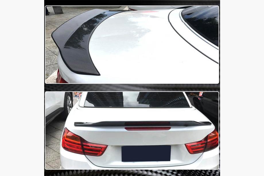 BMW 4 Series F32/F33/F36 2012-2020 Spoiler de coffre Carbon V2 (pour F36) Photo 5