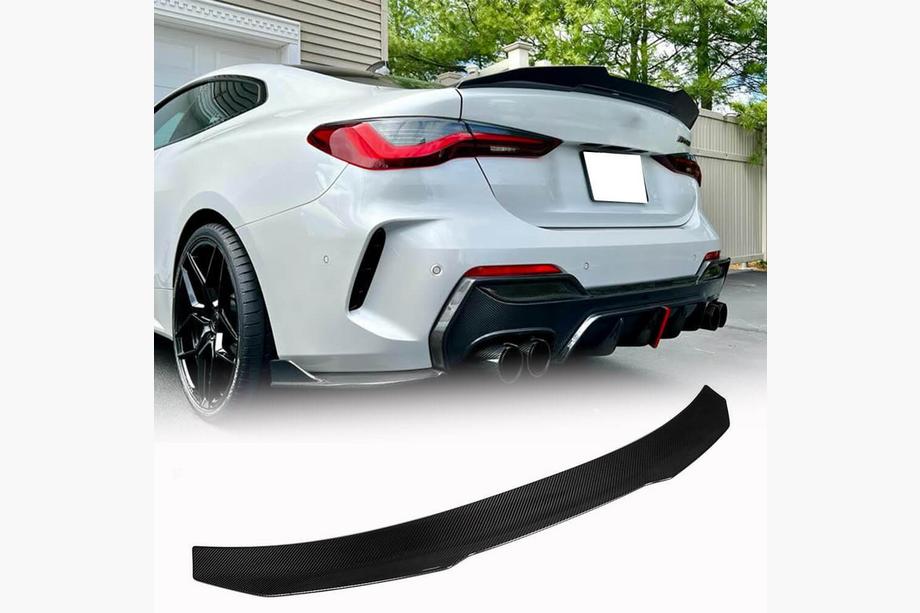 BMW 4 Series G22/23/26 2020- Aileron PSM-Style V1 (pour G22/G82, Carbone) Photo 1