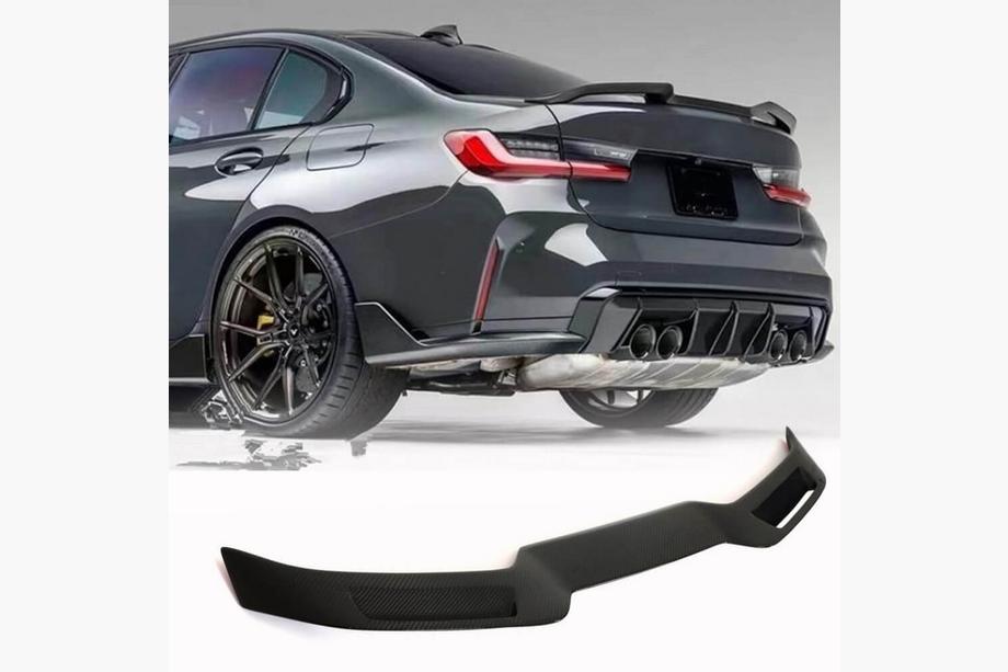 BMW 4 Series G22/23/26 2020- Aileron V2 (pour G22/G82, Carbone) Photo 1