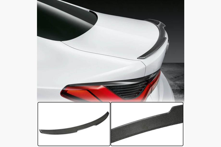BMW 4 Series G22/23/26 2020- Aileron V1 (pour G22/G82, Carbone) Photo 1