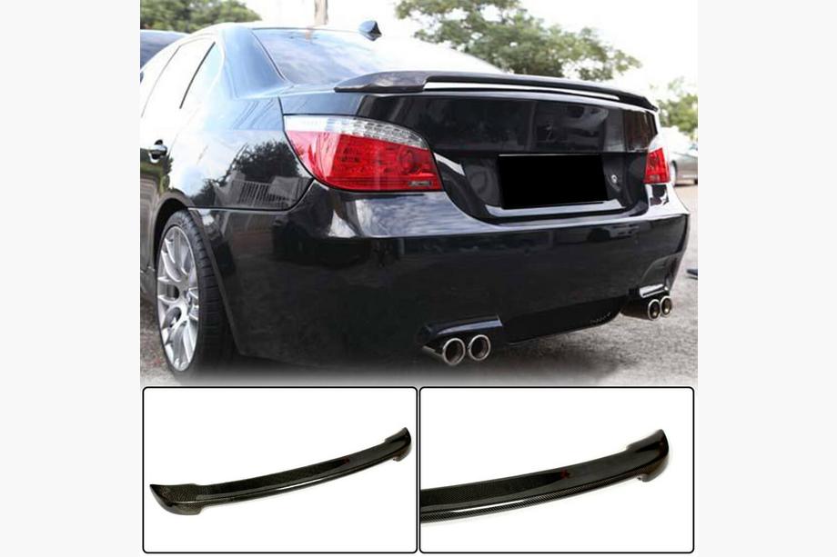BMW 5 Series E60/E61 2003-2010 Aileron (pour SD, Carbone) Photo 1
