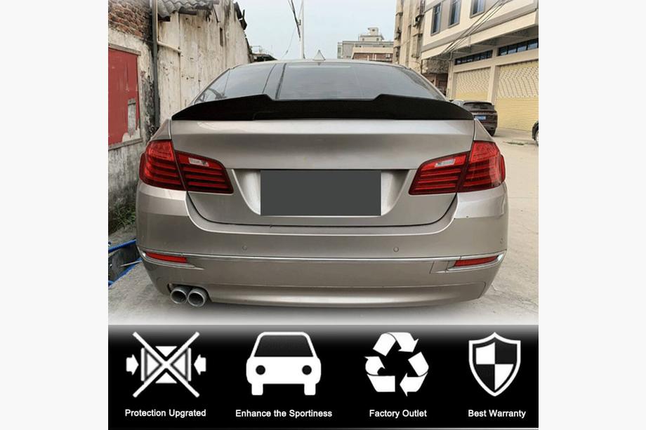 BMW 5 Series F10/F11 2010–2016 Aileron PSM-Style (pour F10, Carbone) Photo 2