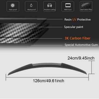 Aileron style M4 (pour F10, carbone) photo 4