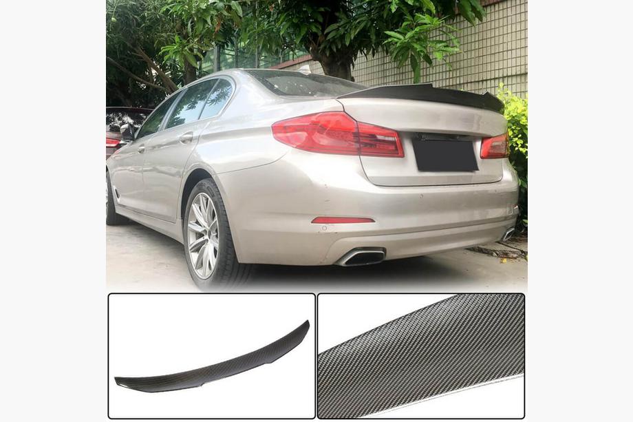 BMW Série 5 G30/G31 2017–2023 Spoiler de coffre Carbone V5 (SD) Image