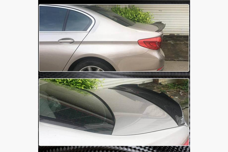 BMW Série 5 G30/G31 2017–2023 Spoiler de coffre Carbone V5 (SD) Photo 3