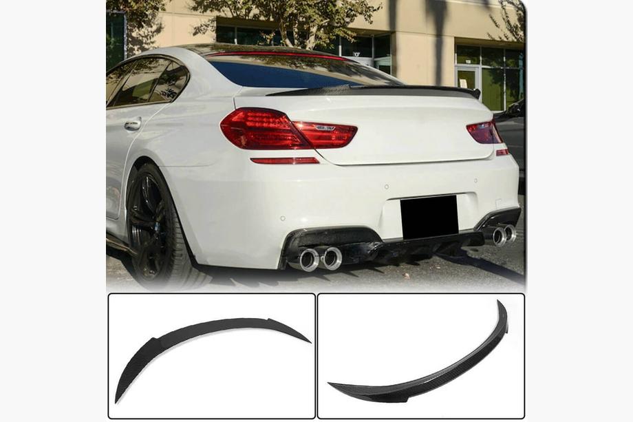BMW 6 Series F12/F13/F06 2011-2018 Spoiler de coffre Carbone V2 (pour F06) Photo 2