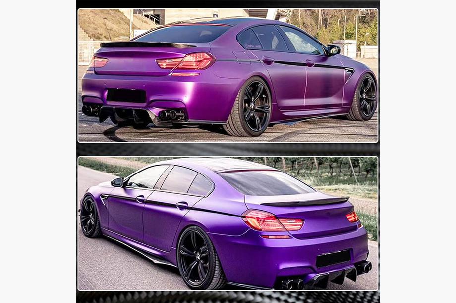 BMW 6 Series F12/F13/F06 2011-2018 Spoiler de coffre Carbone V2 (pour F06) Photo 4