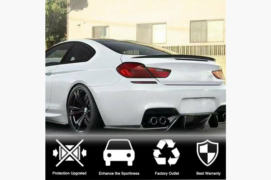 BMW 6 Series F12/F13/F06 2011-2018 Aileron de coffre Carbone V5 (pour F06/F13) Photo 2