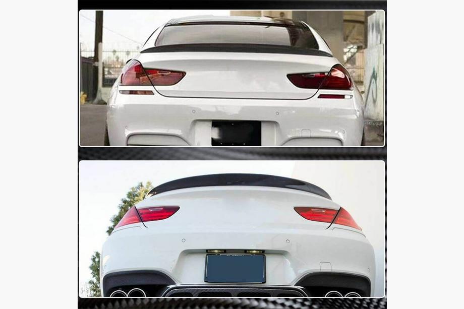 BMW 6 Series F12/F13/F06 2011-2018 Aileron de coffre Carbone V5 (pour F06/F13) Photo 4
