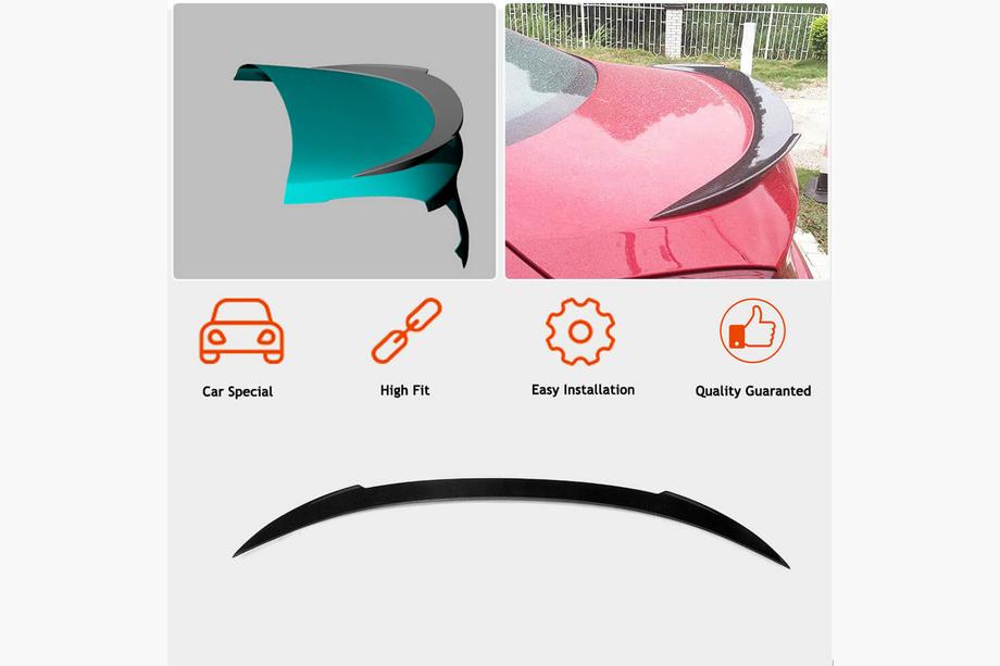 BMW 6 Series F12/F13/F06 2011-2018 Aileron de coffre FRP V8 (pour F12) Photo 3