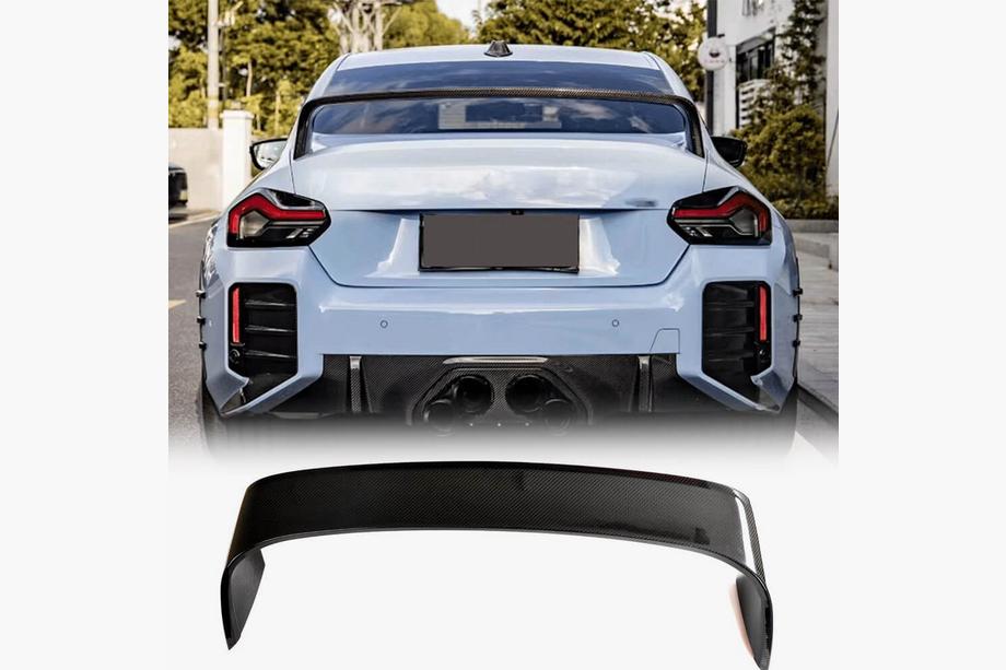 BMW 2 Series G42 2021- Aileron V5 (Noir Brillant) Photo 1