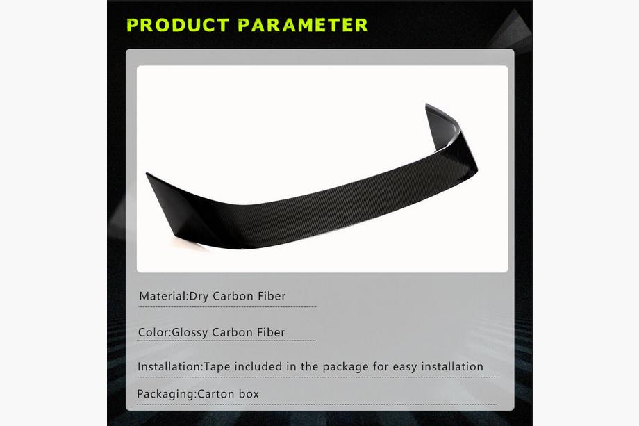 BMW 2 Series G42 2021- Aileron V5 (Noir Brillant) Photo 6