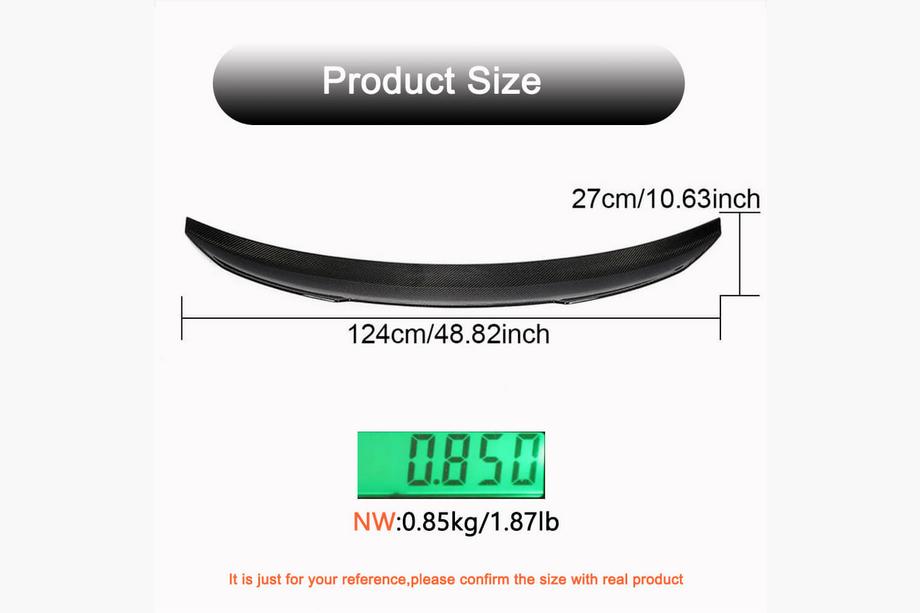 BMW 4 Series G22/23/26 2020- Aileron PSM-Style (pour G26) Photo 5