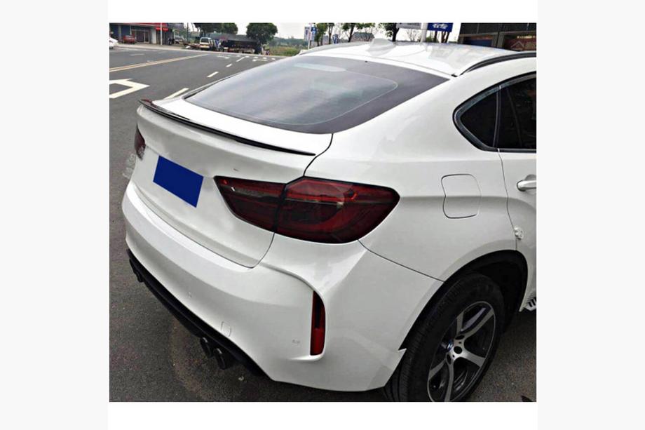 BMW X6 E71 2008–2014 Spoiler V1 (Carbone) Photo 2