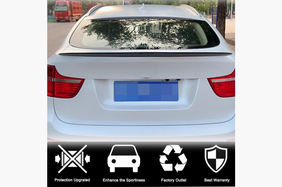 BMW X6 E71 2008–2014 Spoiler V1 (Carbone) Photo 8