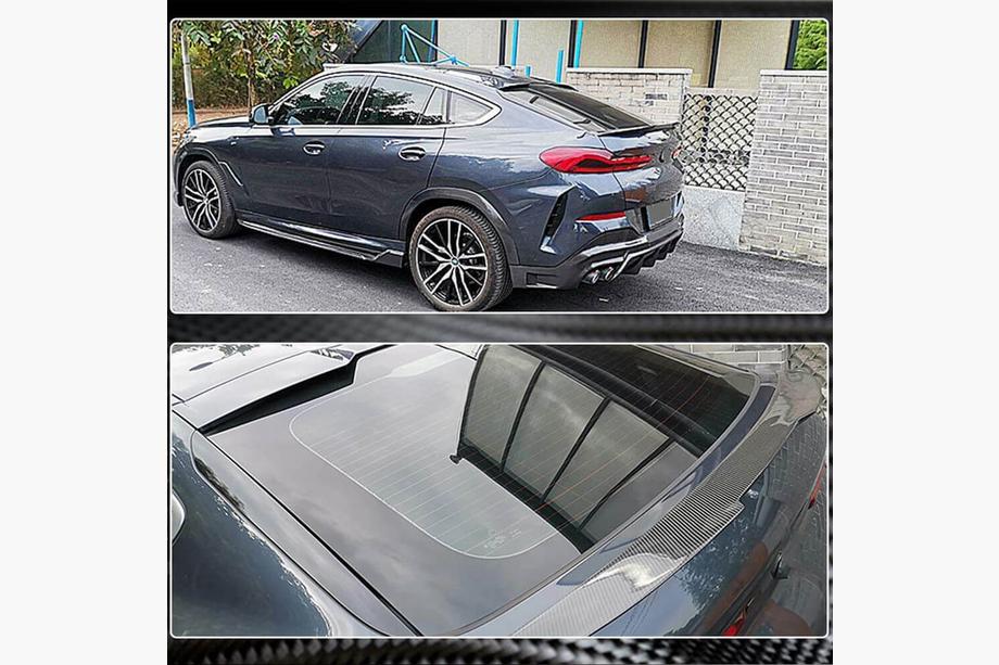 BMW X6 G06 2019–2027 Aileron de coffre Carbone V2 Photo 6