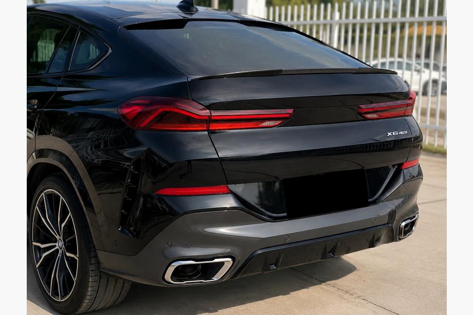 BMW X6 G06 2019–2027 Aileron M4-Style (Carbone) Image