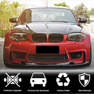 Lame avant V2 pour 1M E82 Carbone BMW 1 Series E81/E82/E87/E88 2004-2011 photo 2