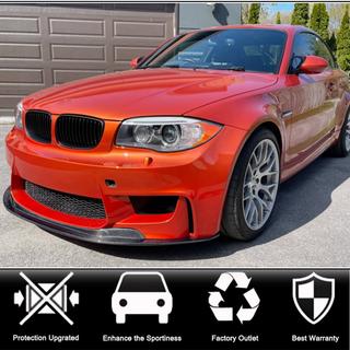Lame avant V1 pour 1M E82, Carbone BMW 1 Series E81/E82/E87/E88 2004-2011 photo 2
