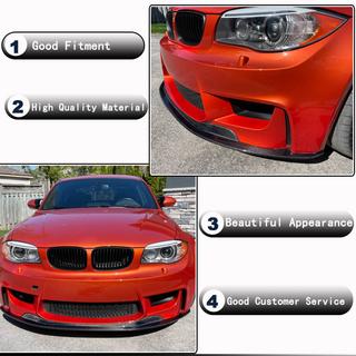 Lame avant V1 pour 1M E82, Carbone BMW 1 Series E81/E82/E87/E88 2004-2011 photo 3