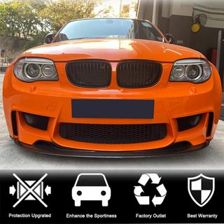 Lame avant V1 pour 1M E82, Carbone BMW 1 Series E81/E82/E87/E88 2004-2011 photo 4