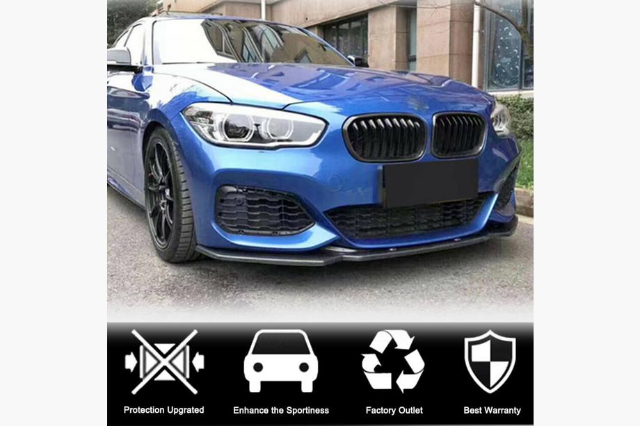 BMW 1 Series F20/F21 2011-2019 Lame de Pare-chocs Avant FRP V2 (2016-2019, M-Sport) Photo 2