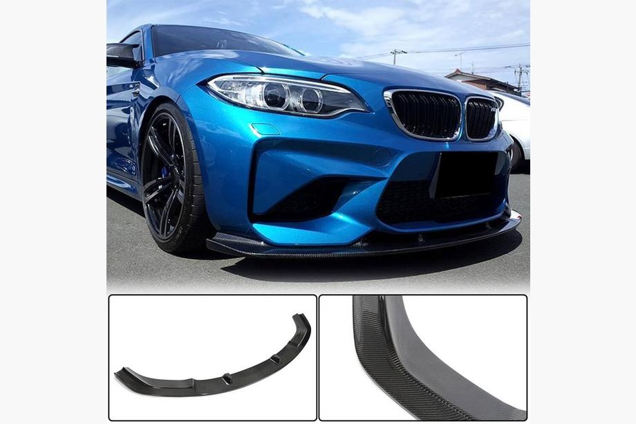 BMW 2 Series F22/F23 2014-2021 Lame Avant V6 pour F87 M2, Carbone Photo 1
