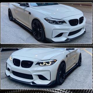 Lame avant Lip V4 pour F87 M2 Competition, Carbone BMW 2 Series F22/F23 2014-2021 photo 4