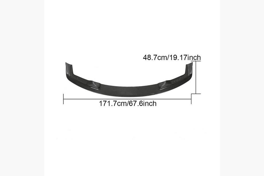 BMW 2 Series F22/F23 2014-2021 Lame avant V6 pour F87 M2 Competition, Carbone Photo 6