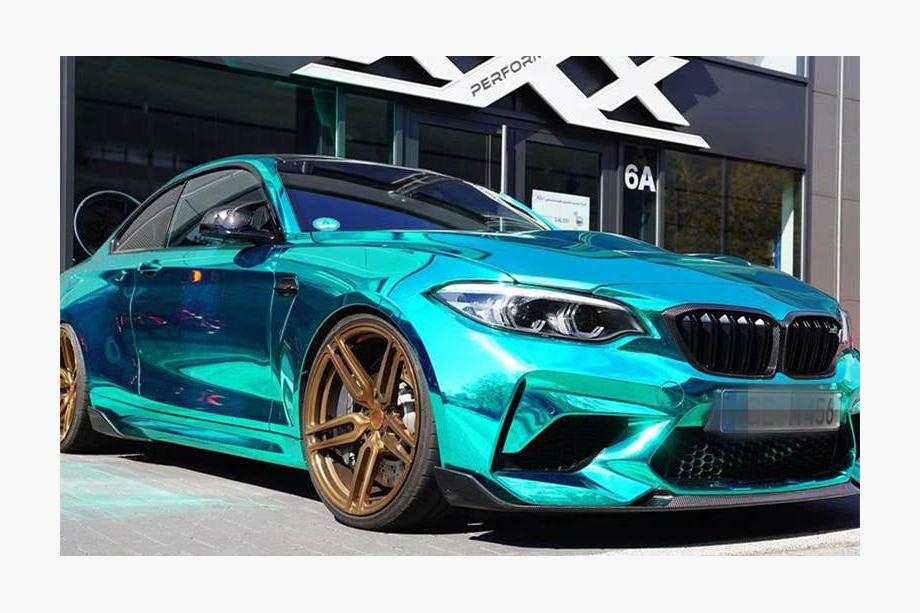 BMW 2 Series F22/F23 2014-2021 Lame avant Lip V2 pour F87 M2 Competition, Carbone Photo 8